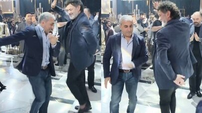 Rafael İsgəndərovla Coşqun Rəhimovun maraqlı rəqsi - Video