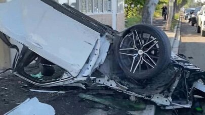 İkisi qardaş olmaqla 7 azərbaycanlı gəncin öldüyü qəzanın anbaan görüntüləri