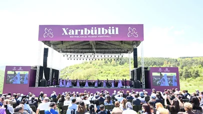 Şuşada "Xarıbülbül" IX Beynəlxalq Musiqi Festivalı keçirilir - VİDEO