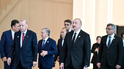 İlham Əliyev təməlqoyma mərasimində iştirak etdi