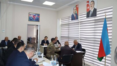 Zaur Mikayılov Naftalanda vətəndaşları qəbul etdi