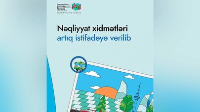 WUF13 çərçivəsində nəqliyyat xidmətləri artıq istifadəyə verildi