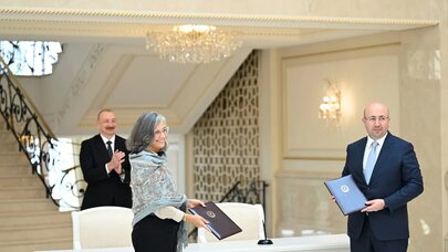 Azərbaycan və UN-Habitat WUF13 standartlarının gələcəkdə tətbiqi ilə bağlı Niyyət Məktubu imzaladı