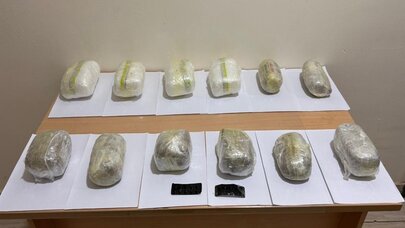 Külli miqdarda narkotik vasitənin Azərbaycana keçirilməsinin qarşısı alındı