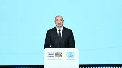 Prezident WUF13-ün açılış mərasiminə dair videoçarx paylaşdı