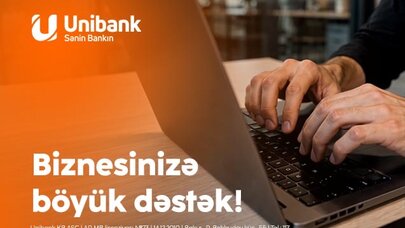 “Unibank”ın “Biznesinizə 6 qat dəstək” kampaniyası davam edir