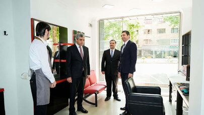 Anar Əliyev Xankəndidə vətəndaşları qəbul etdi