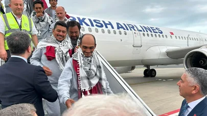 "Qlobal Sumud Donanması"ndakı 422 nəfər Türkiyəyə gətirildi
