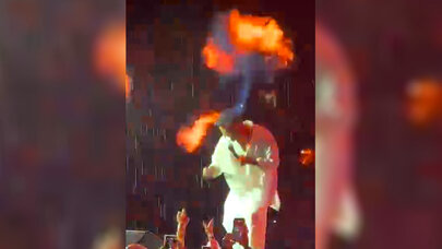 Tan Taşçının konsertində dəhşətli anlar yaşandı - VİDEO