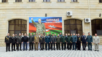 Hərbi attaşelər Dövlət Sərhəd Xidmətində - FOTO