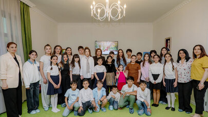 Leyla Əliyeva və Alona Əliyeva Sosial Reabilitasiya Mərkəzini ziyarət etdilər - FOTOLAR