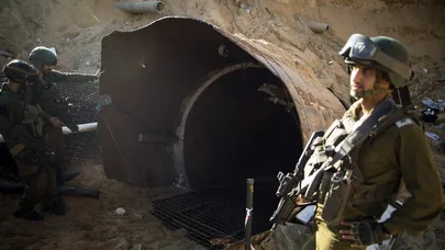 İçində bunkerlər olan tunel məhv edildi
