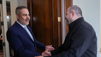 Hakan Fidan Rüstəm Umerovla görüşdü