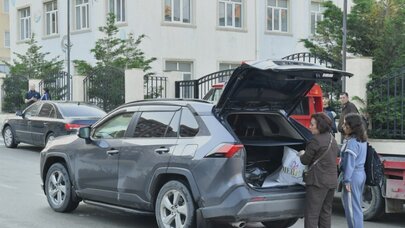 Şükürbəyli kəndinə növbəti köç karvanları yola salındı