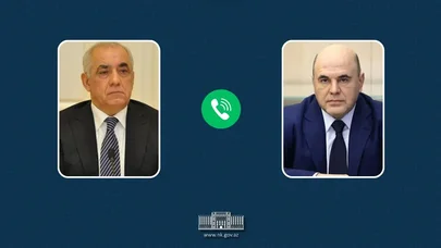 Əli Əsədov Mixail Mişustinlə telefonla danışdı