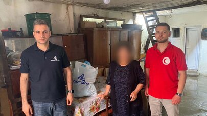 “Avrora Qrup” aztəminatlı ailələrə bayram sovqatı çatdırdı - FOTO