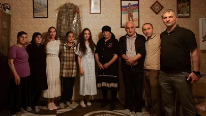 Leyla Əliyeva və Arzu Əliyeva Lənkəranda şəhid ailəsini ziyarət etdilər - FOTO