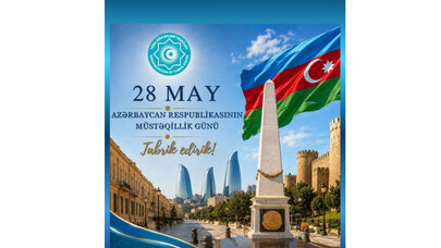 Türkiyədən 28 May münasibətilə təbrik mesajları