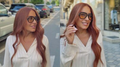 Tünzalə Ağayeva imicini dəyişdi