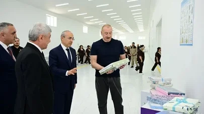 İlham Əliyev Xocalıda bu MMC-nin açılşında iştirak etdi