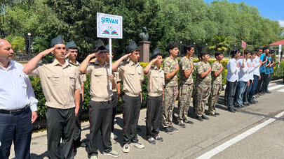 "Gənc xilasedici və yanğınsöndürən" yarışının zona birinciliyi keçirildi