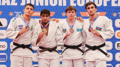 Çüdoçularımızdan Avropa Kubokunun son günündə dörd medal