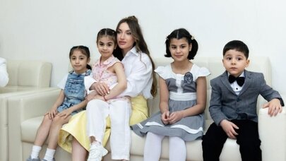 Prezidentin gəlinindən uşaqlarla bağlı paylaşım - Foto