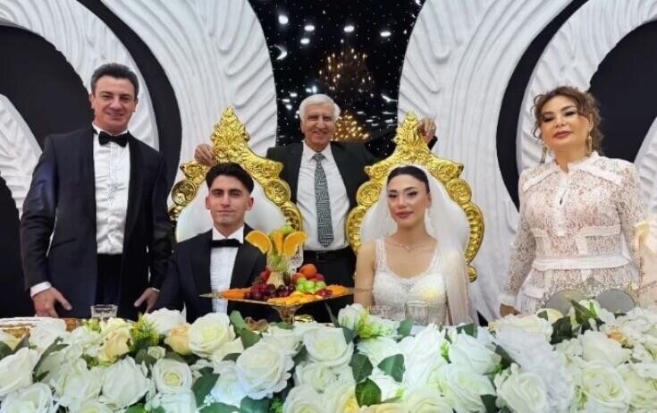 Xalq artisti oğluna toy etdi