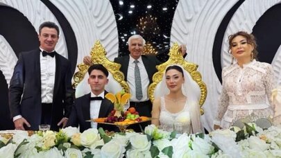 Xalq artisti oğluna toy etdi