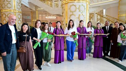 Aşqabadda Azərbaycan Mədəniyyəti Günləri başlayır - FOTOLAR