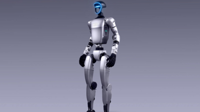 Robot fırlanaraq uşağa zərbə endirdi - ANBAAN VİDEO