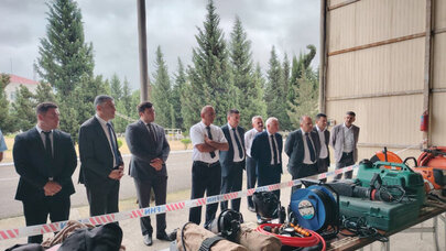 FHN-in Cənub Regional Mərkəzində mülki müdafiə kursları keçirildi - Foto