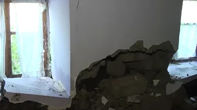 Xaçmaz sakini fəryad edir: "Bir gecədə hər şey məhv oldu" - VİDEO