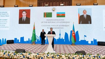 Müstəqillik Günü və Azərbaycan Mədəniyyəti Günləri ilə bağlı rəsmi qəbul təşkil olundu - Fotolar
