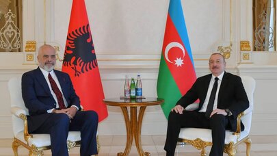 Edi Rama Azərbaycan Prezidentini təbrik etdi