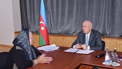 Zakir Fərəcov növbəti səyyar qəbul keçirdi - FOTO