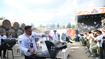 Şamaxıda II Beynəlxalq Barbekü Festivalı başladı - FOTO