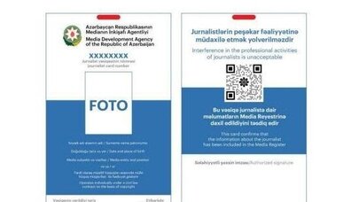 Jurnalist vəsiqəsi ilə bağlı bu ödəniş ləğv edilir