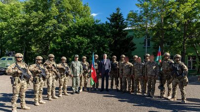 Xüsusi təyinatlılarımız "Qafqaz Qartalı - 2026" təlimində - FOTO