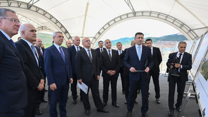 Əlaqələndirmə Qərargahının iclasının iştirakçıları “Dəmirli” Filiz Emalı Kompleksində oldu