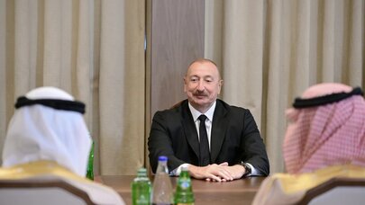 İlham Əliyev onları qəbul etdi