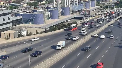 Paytaxt yolları keçilməz oldu - SİYAHI