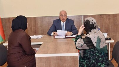 Zakir Fərəcov növbəti səyyar vətəndaş qəbulu keçirdi - FOTO