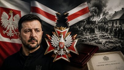 Zelenskiyə ağır zərbə: 84 il öncəki hadisəyə görə "Ağ Qartal" əlindən alındı