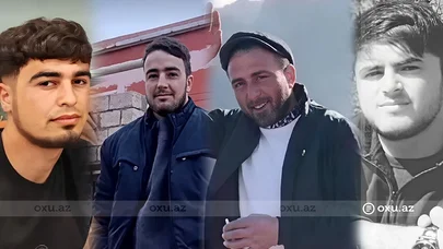 Mərdəkanda batan gənclərin son görüntüləri - VİDEO
