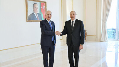 Prezident Numan Qurtulmuşu qəbul etdi