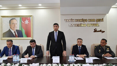 Yasamalda Silahlı Qüvvələr Günü qeyd edildi - Fotolar