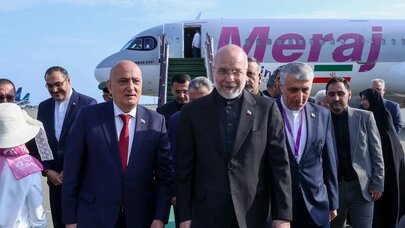 Qalibaf Azərbaycana işgüzar səfərə gəldi - FOTO