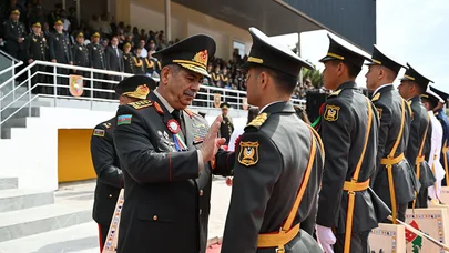 Heydər Əliyev adına Hərbi İnstitutda növbəti buraxılış mərasimi keçirilib - FOTO 