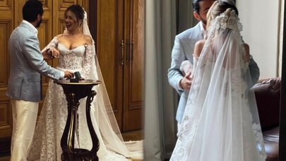 Azərbaycanlı şoumen xanımına xəyanət etdiyi aktrisa ilə evləndi